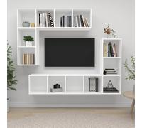 Ensemble de Meubles TV Armoires 4 pcs Chêne Sonoma Bois d'Ingénierie vidaXL