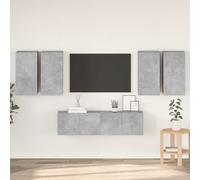 Ensemble de Meubles TV Armoires Salon 6 pcs Blanc Bois d'Ingénierie vidaXL