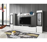 Ensemble de Meubles TV Vera II, 4 pièces, Mobilier de Salon Moderne, Meuble Mural