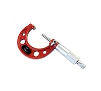 Ensemble de micromètres, 0-25/25-50 50-75/75-100 mm 0-1 1-2 2-3 3-4 pouce 0,0001 "Gauge à l'extérieur Diamètre Micrométrique Micromètre Tool avec mini clé pour le bricolage/la maison(1-2inch)