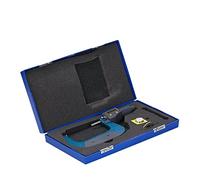 Ensemble de micromètres, Micromètre extérieur électronique de 0,001 mm 0-100 avec extra large LCD Écran Digital micromètre Gauge d'étrier numérique pour le bricolage/la maison(75-100mm)