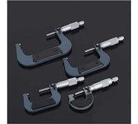 Ensemble de micromètres - Outil essentiel pour le travail du bois, la menuiserie et les projets de bricolage - Précision de 0,01 mm, plage de 0 à 100 mm