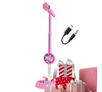 Ensemble de microphone pour - Support réglable en hauteur, jouet | Ensemble de microphone réglable pour enfants - Jouet pour exercices de musique - Support réaliste avec fonction sonore et