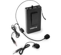 Ensemble de microphones de poche - VONYX - BP12 - Sans fil - Jack 3,5 mm - 3 pièces