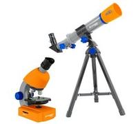 Ensemble de microscope et de télescope junior