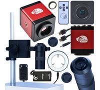 Ensemble de microscope numérique 4 en 1 - FullHD 2MP | monture C 100x
