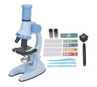 Ensemble de microscope pour enfants, source d'image claire, jouet éducatif scientifique avec loupe et lumière LED