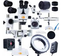 Microscope stéréo trinoculaire Rosfix sur portique Jupiter Pro MSJP-T-SDMS1 + il