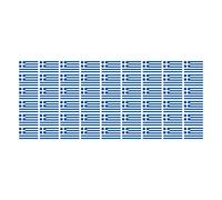 ensemble de mini drapeaux - Pack lisse - 20x12mm - autocollant - Grèce -Bannières - modélisme, voiture, bureau, maison, école - 54 Stück