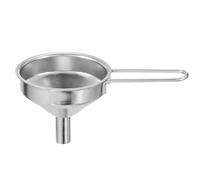 Ensemble de mini entonnoirs - Petit entonnoir en acier inoxydable de qualité alimentaire, outil verseur léger en métal suspendu, gadget de cuisine lisse et délicat | Dispositif portable pour les boute