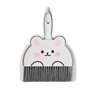 Ensemble de Mini pelles à poussière, Joli Petit Balai et Pelle à poussière, Mini pelles à poussière avec balais à Brosse, Balayage de Table Portable pour Bureau de Voiture, (Rabbit)