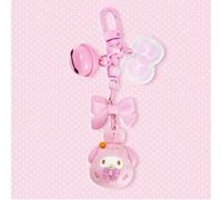 Ensemble de mini-porte-clés mignons personnages Sanrio - My Melody Kuromi Cinnamoroll Pompompurin Kawaii Charm, petit pendentif en peluche, accessoires pour sac et téléphone, cadeau pour les fans Tail