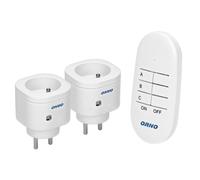 Ensemble de mini-prises sans fil avec télécommande 2+1 OR-GB-439