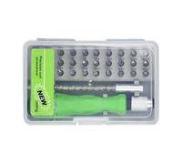 Ensemble de mini tournevis | Kit d'outils réglables avec poignée ergonomique | Ensemble de tournevis de bijoutier | Pour PC, console de jeu, montre, lunettes, réparation électronique, batterie