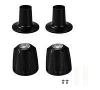 Ensemble De Mise À Niveau Poignée Robinet Salle Bains 4 Pièces Bouton Commande Kirsite Robuste Accessoires Poignée Accessoires Commutation