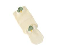 Ensemble de mitaines et chaussettes anti-rayures, gants en coton doux et respirants, poignets élastiques pour nouveau-nés, protections pour nourrissons, ensemble de chaussons en coton pour nourrissons