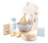 Ensemble de mixeur en bois classique pour enfants, jeu de simulation de cuisine, jouets ducatifs et de perception des couleurs pour tout-petits