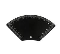 Ensemble de modelage de sourcils à double usage avec guides de mesure et pochoirs d'alignement, design portable pour maquillage symétrique, carte de mise en forme rapide des sourcils
