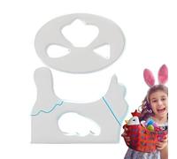 Ensemble de modèle de panier d'oeufs mignon - Ensemble de modèle de panier de courtepointe, modèle de couture de sac de tutoriel | Charmant modèle de couture acrylique nouveau bricolage Quilting