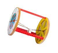 Ensemble de modèle de voiture rotative d ' apprentissage pour les âgés de 6 ans et, projet scientifique facile à assembler avec des matériaux sûrs, jouet de projet scientifique pratique à