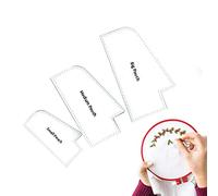 Ensemble de modèles de modèle de Sac Mignon - Modèle de Patron de Couture - Règle de Coupe de modèle de Courtepointe en Acrylique pour Machine à Coudre Domestique, Broderie Artisanale