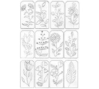 Ensemble de modèles de pochoirs à motifs polyvalents, matériaux sûrs, coupe précise pour toile murale, textile et activités éducatives, modèle de pochoir pour dessin