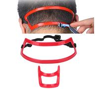 Ensemble de Modèles de Rasage pour le Décolleté de la Barbe Guide de Coupe des Cheveux pour le Cou des Hommes Outils de Coupe pour le Rasage et le Maintien du Décolleté