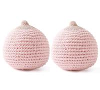 Ensemble de modèles de Sein de Lactation - Outils d'entraînement réalistes for Les Nouvelles Mamans 2 pièces(Pink)