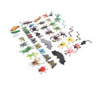 Ensemble de Modèles d'éducation, Modèle d'insectes Dinosaures Non Toxique Inoffensif 43pcs / Set, Cadeau de Festival pour les Enfants (Ensemble d'animaux dinosaures de 43)