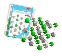 Ensemble de modèles moléculaires d ' Isotopes de Carbone avec, D