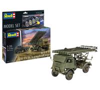 Revell Kit de modélisme W.O.T. 8 BM-13-16 Katyusha/Cargo 1/35 Plastique non peint avec accessoires