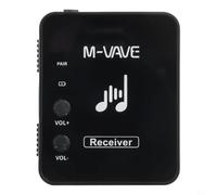 Ensemble de moniteurs d'écouteurs sans fil professionnel 2,4 G, paire émetteur-récepteur pour performance sur scène, sac de corps rechargeable, latence < 12 ms, portée de 30 m (1 récepteur)