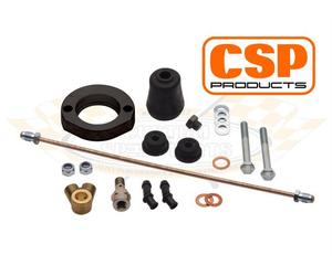 Ensemble de montage pour maître-cylindre CSP gros diamètre pour VW Cox, Karmann-Ghia et 181