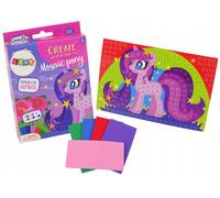 Ensemble de mosaïques colorées pour poneys DIY