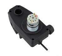 Ensemble de moteur d'alimentation pour soudeur MIG 12 V 24 V Vitesse d'alimentation réglable 0,6 à 1,0 mm Support de fil compact léger Boîtier en métal ABS Faible bruit Taille 12 x 8,2 x 7 cm Rainure