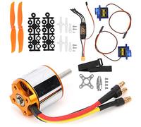 Ensemble de Moteur d'avion d'avion 2300KV RC avec Servo-hélice XT60 ESC