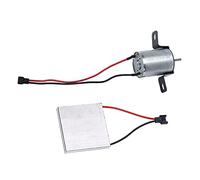 Ensemble de Moteur de Ventilateur de Cheminée, Accessoire Durable pour Usage Domestique, Kit de Remplacement de Moteur alimenté par la Chaleur