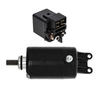 Ensemble de moteur solénoïde de démarreur 31200-KAB-018 35850-MR5-007 Compatible avec Elite 250 CH250 Big PS250