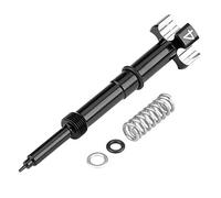 Ensemble de Moto Vis de Mélange de Carburant pour Carburateur en Aluminium CNC Vis de Mélangeur Ajusteur FCR avec Joint Torique(Black)