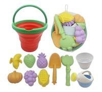 Ensemble de moulage côtier - Accessoires de loisirs portables, activités créatives sur le littoral, arrangement de transport léger, divertissement de loisirs en plein air 400 g | Camping Piscine Voyag