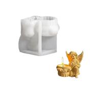 Ensemble De Moulage En Forme D'angélique Jolie Figurine Accessoire Mode En Silicone Robuste Portable Pour Les 3 Ans Et Les Adultes Artisanat Angélique