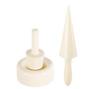 Ensemble de moules à dessert de qualité supérieure pour créer des cônes parfaits pour les restaurants, les cuisiniers à domicile et les cadeaux de Noël