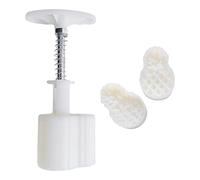 Ensemble de moules à gâteau de lune pour les amateurs de pâtisserie - 30 g/50 g - Presse à la main - Emporte-pièce léger pour les amateurs de pâtisserie