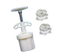 Ensemble de moules à gâteaux avec double cavité de 50 g et 75 g pour la cuisson de pâtisseries, biscuits et boulettes, outil de cuisine adapté aux débutants