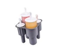 Ensemble de moules à glace en silicone souple pour les amateurs d'artisanat créatifs 4 cavités Moule à glace de cuisine