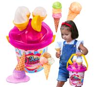 ENSEMBLE DE MOULES À GLACES POUR DESSERT SABLE ET SUCRÉ, MAGASIN DE GLACES 5743