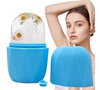 Ensemble De Moules À Glaçons - Outils De Soins De La Peau Du Visage, Plateaux De Beauté Réutilisables, Thérapie De Refroidissement Naturelle | Rouleau Tonifiant Pour Le Visage, Accessoire Pour Rafferm
