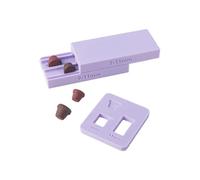 Ensemble de moules à perles en argile faits à la main avec fonction perforatrice pour fabrication de perles pour travaux manuels, décorations de bijoux, outil de fabrication de boules en polymère