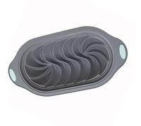 Ensemble de moules à toasts en silicone à nettoyage facile, devant lisse, passe lave-vaisselle, permet de gagner du temps pour les cuisiniers occupés, usage domestique et commercial, poêle à toasts