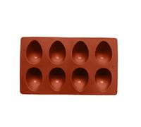 Ensemble de moules créatifs en silicone en forme d'œufs pour faire des chocolats détaillés, des caramels et des collations décoratives, moules de cuisson en silicone de qualité alimentaire